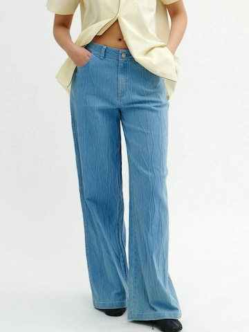 Regular Pantalon ' AshtonRS ' Résumé en bleu : devant