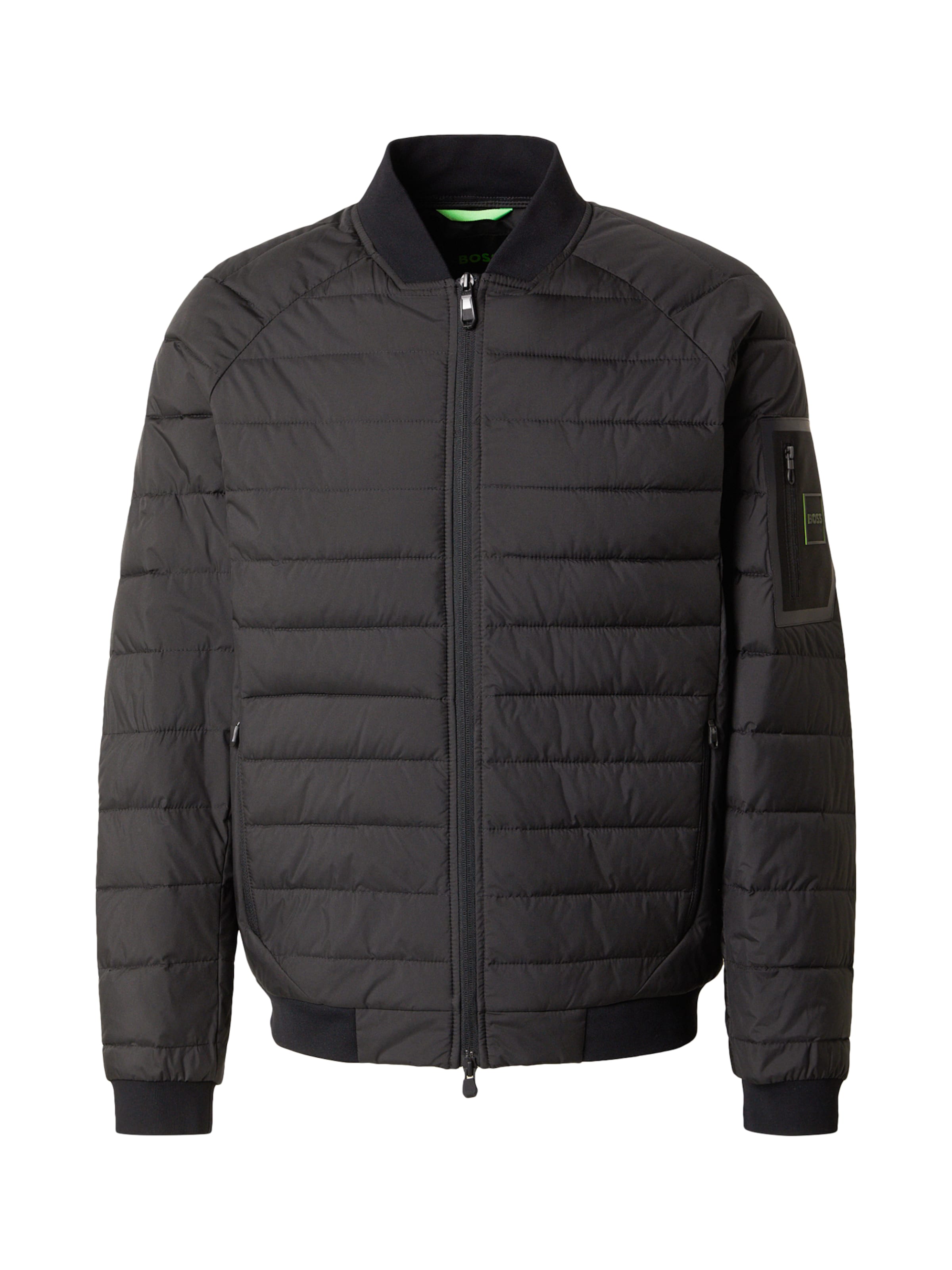 BOSS Between-Season Jacket &#x27;OW_Urbanex&#x27; in Black: front