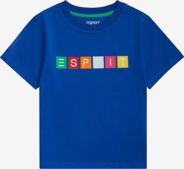 T-Shirt ESPRIT en bleu : devant