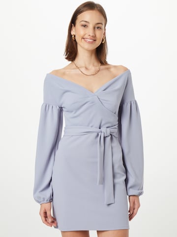 River Island Cocktailjurk 'BELLE' in Blauw: voorkant