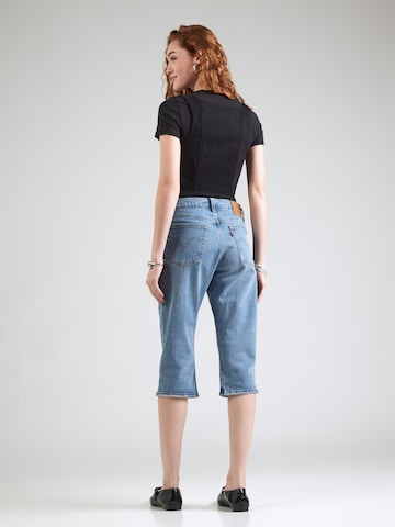 LEVI'S ® Slimfit Jeans 'Wedgie Capri' in Blau