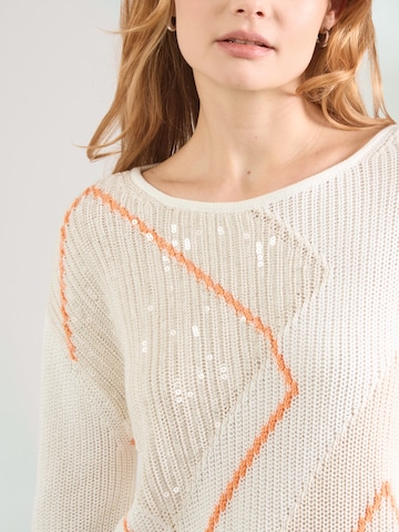 monari Pullover in Weiß