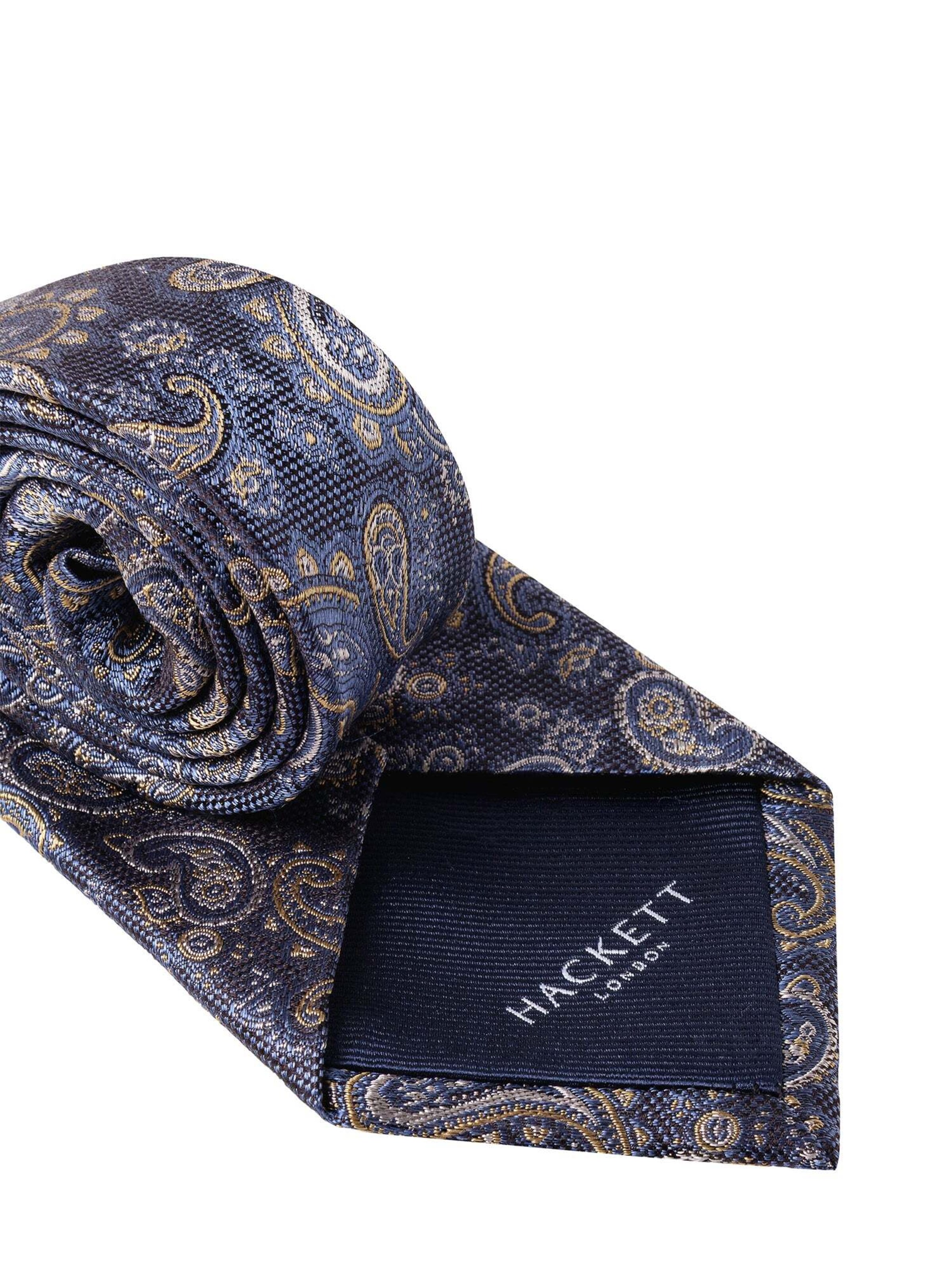 Hackett London Tie in Blue
