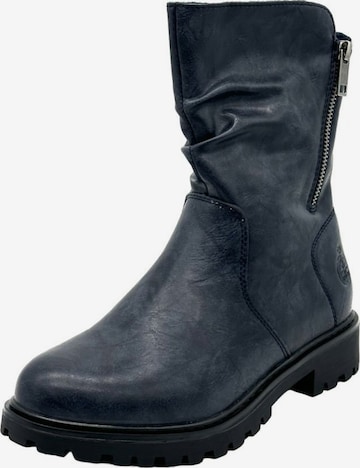 Nowaland Ankle Boots in Blau: Vorderseite