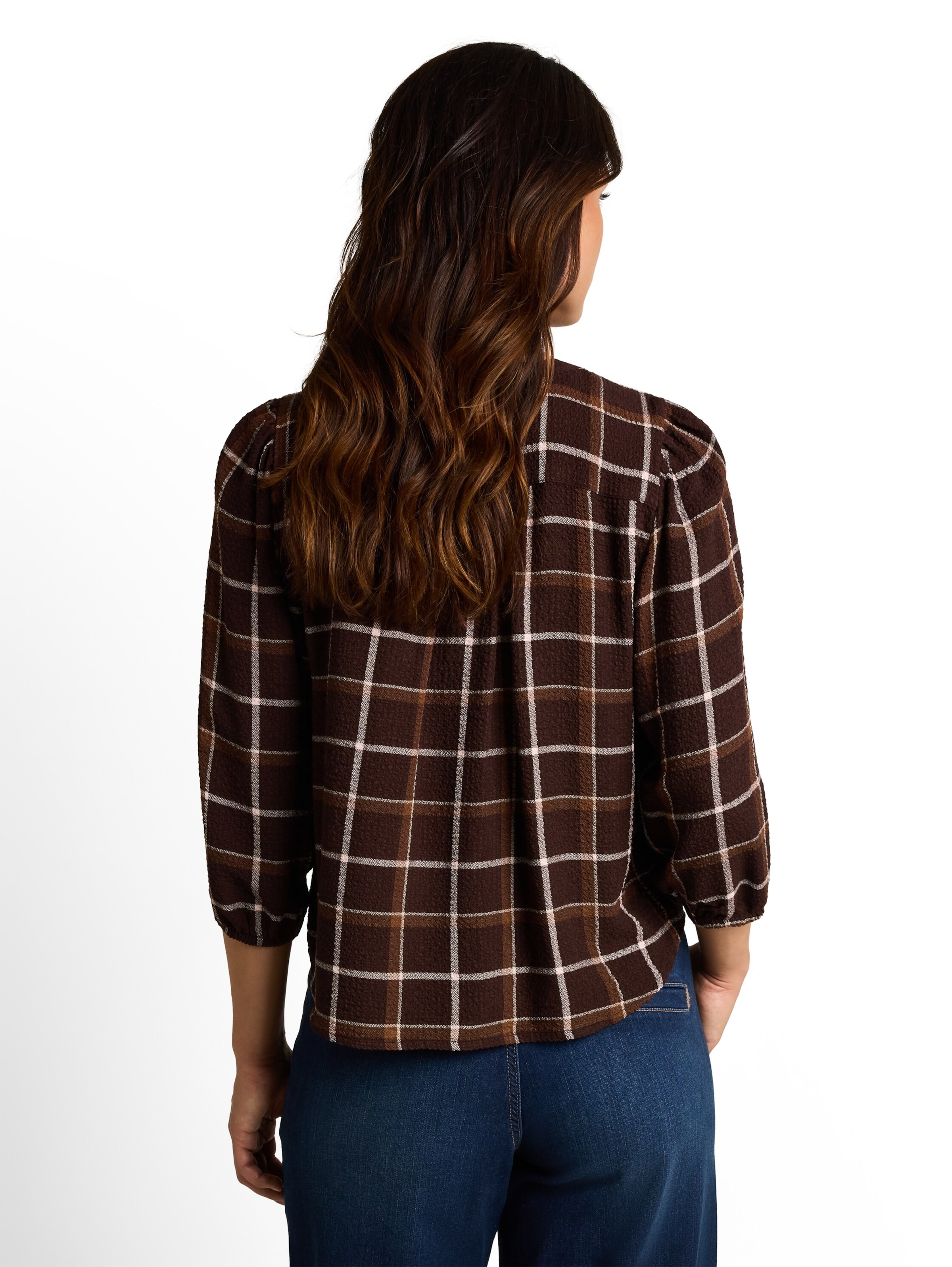 Chemisier TOM TAILOR en marron
