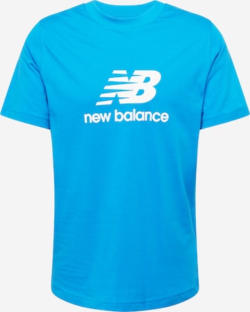 new balance Koszulka w kolorze niebieski: przód