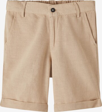 NAME IT Pants 'Faher' in Beige: front