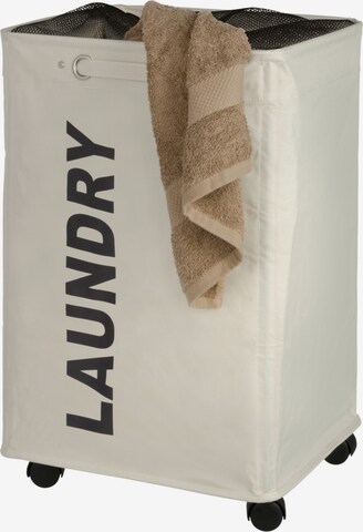 Wenko Laundry Basket 'Quadro' in Beige