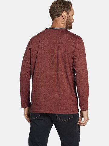 Jan Vanderstorm Sweatshirt ' Birkir ' in Rood