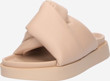 INUIKII Pantoletter i beige: forside