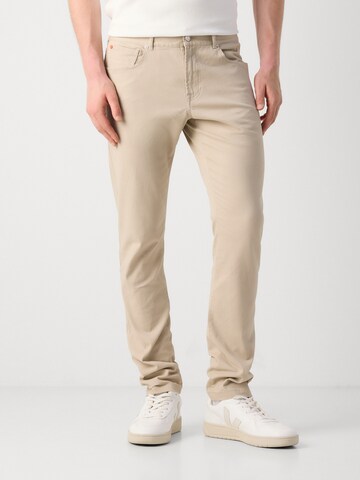 smėlio SCOTCH & SODA Standartinis Kelnės: priekis