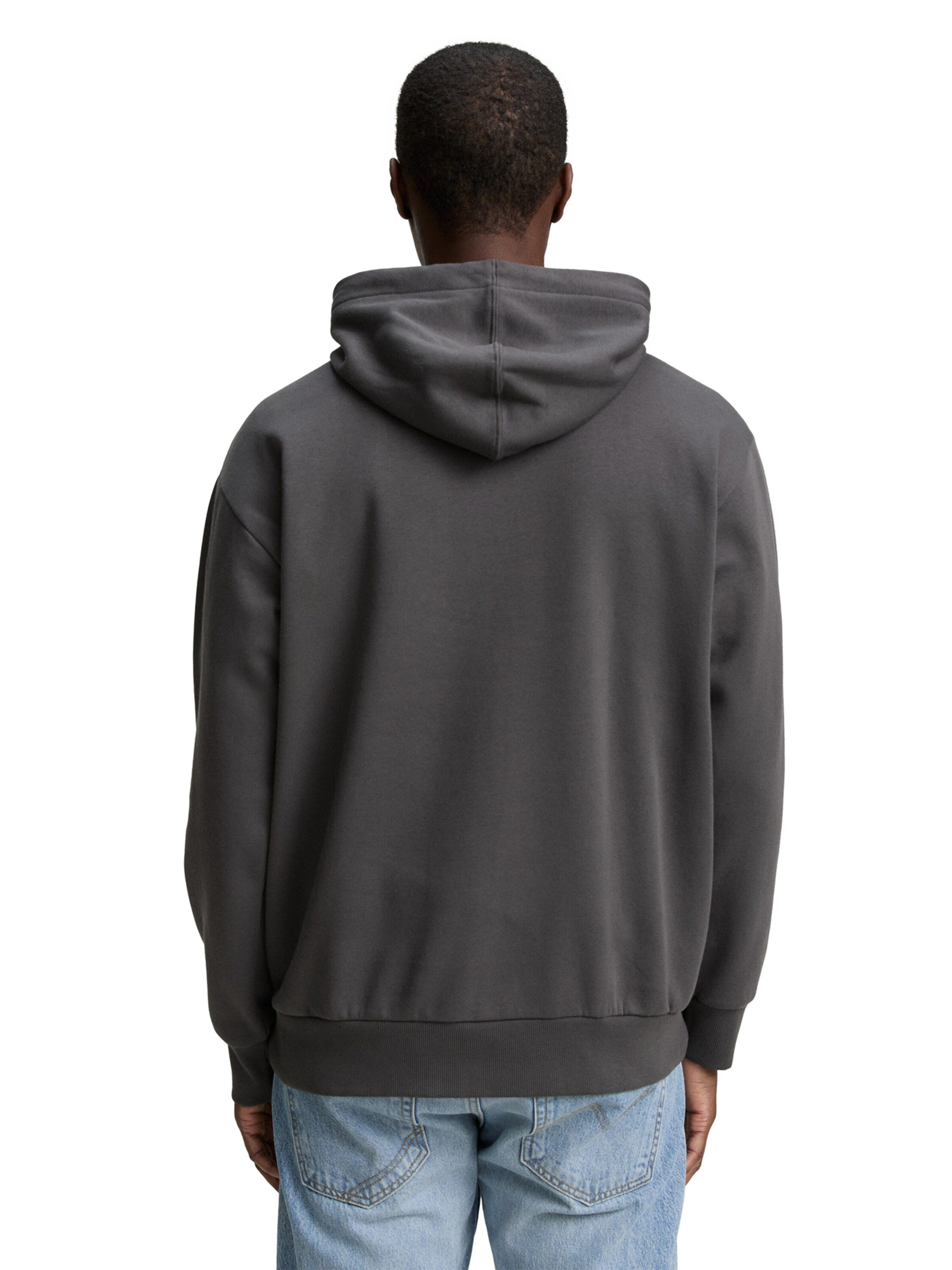 TOM TAILOR DENIM Sweatshirt in Grey