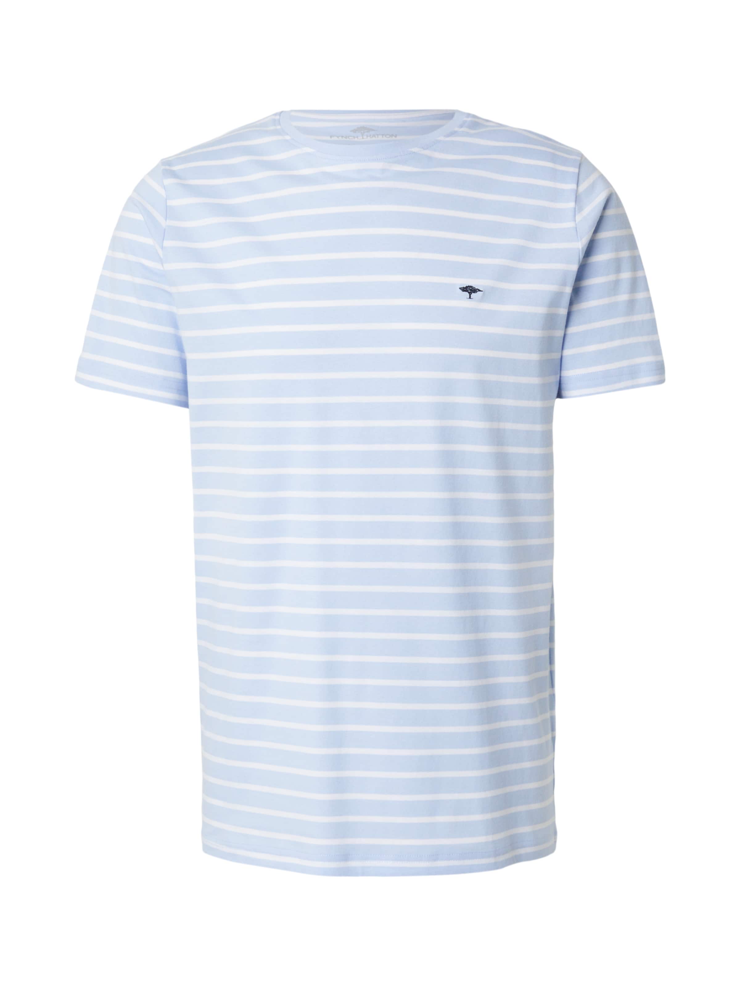 FYNCH-HATTON T-Shirt in Blau: Vorderseite