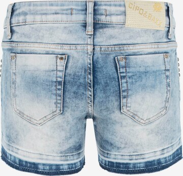 CIPO & BAXX Regular Shorts in Blau