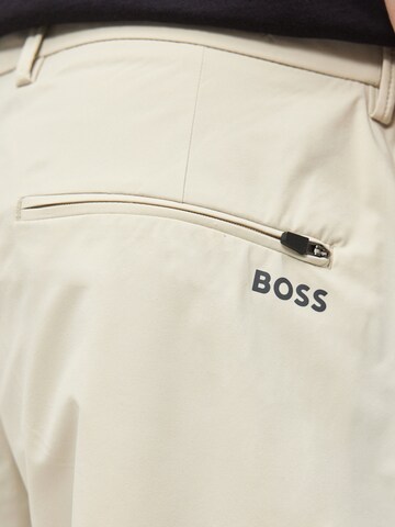 Coupe slim Pantalon chino 'Speedflex' BOSS en beige