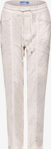 STREET ONE Tapered Jeans in Beige: front