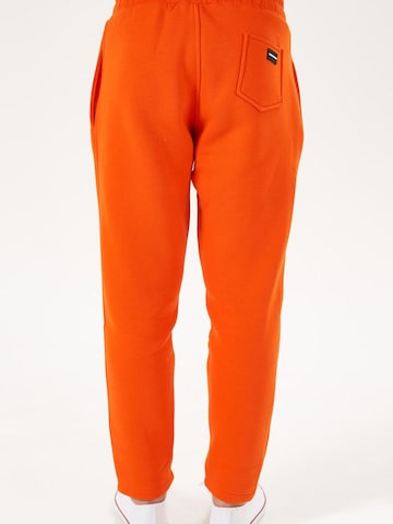LOUIS LECLER Slim fit Pants 'Lucien' in Red