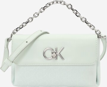 Calvin Klein Handtas in Groen: voorkant