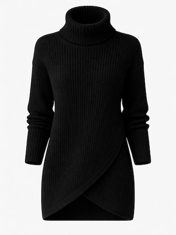 Worldclassca Pullover 'Rollkragen Pullover Lang'‌‌‌‌‌‌‌‌‌‌ in Schwarz: Vorderseite