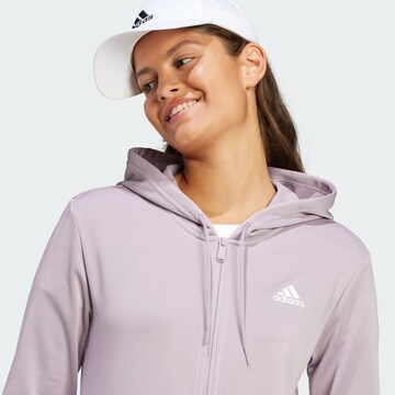 ADIDAS SPORTSWEAR Sports Suit 'Linear' in Purple