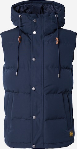 Gilet 'Everest' di Superdry in blu: frontale