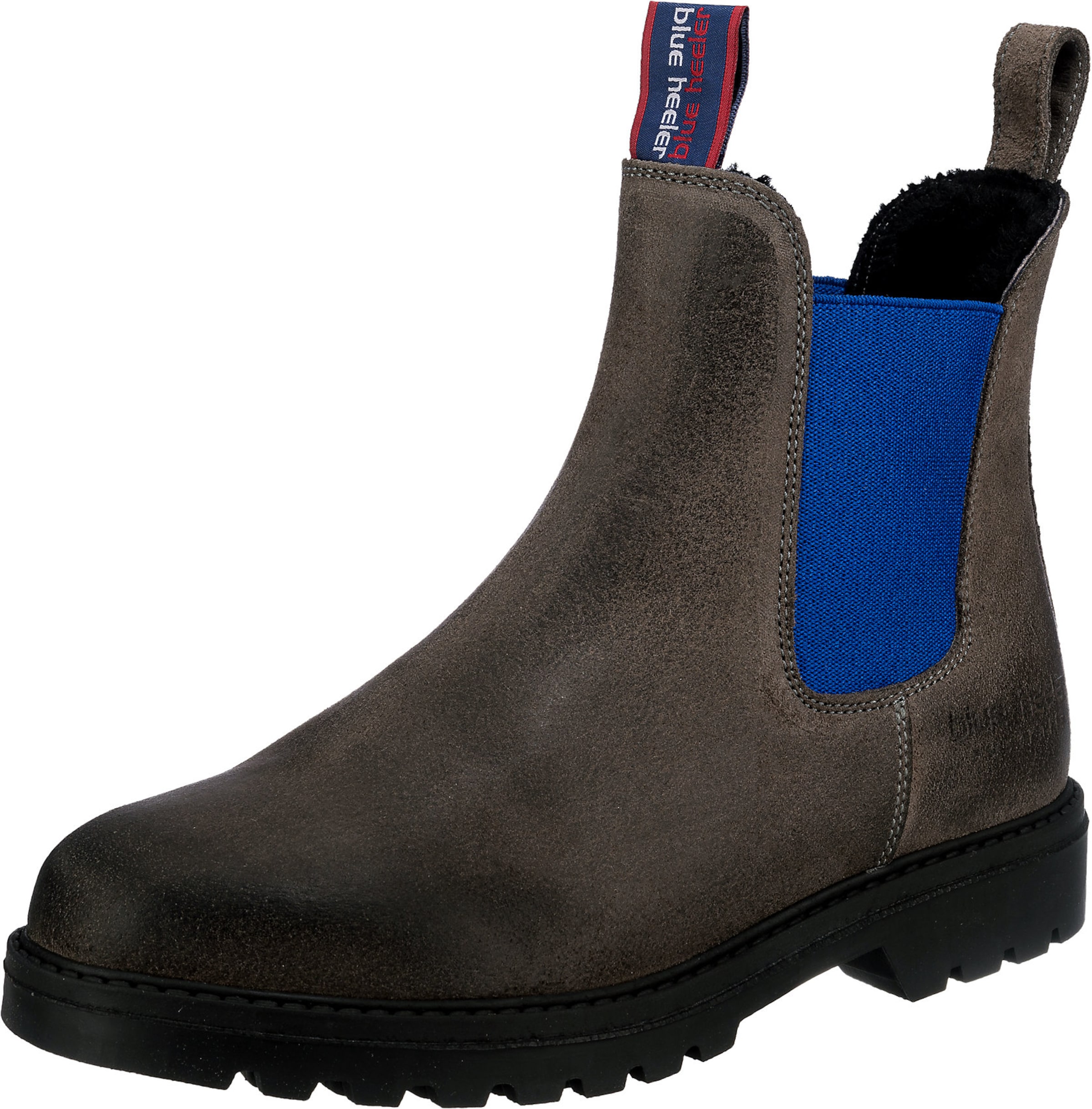 Frauen Stiefeletten Blue Heeler Chelsea Boots in Dunkelgrau - PG91565