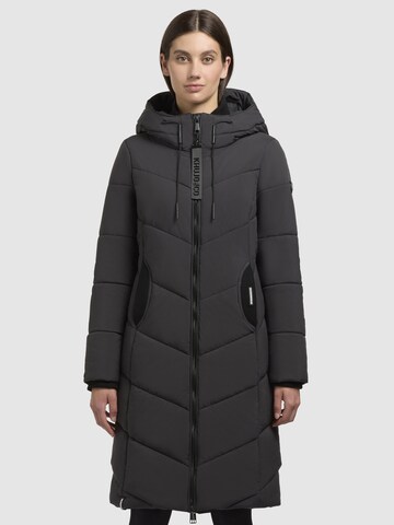 khujo Winter Coat ' ARIBAY5 ' in Grey: front