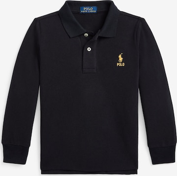 Tricou de la Polo Ralph Lauren pe negru: față