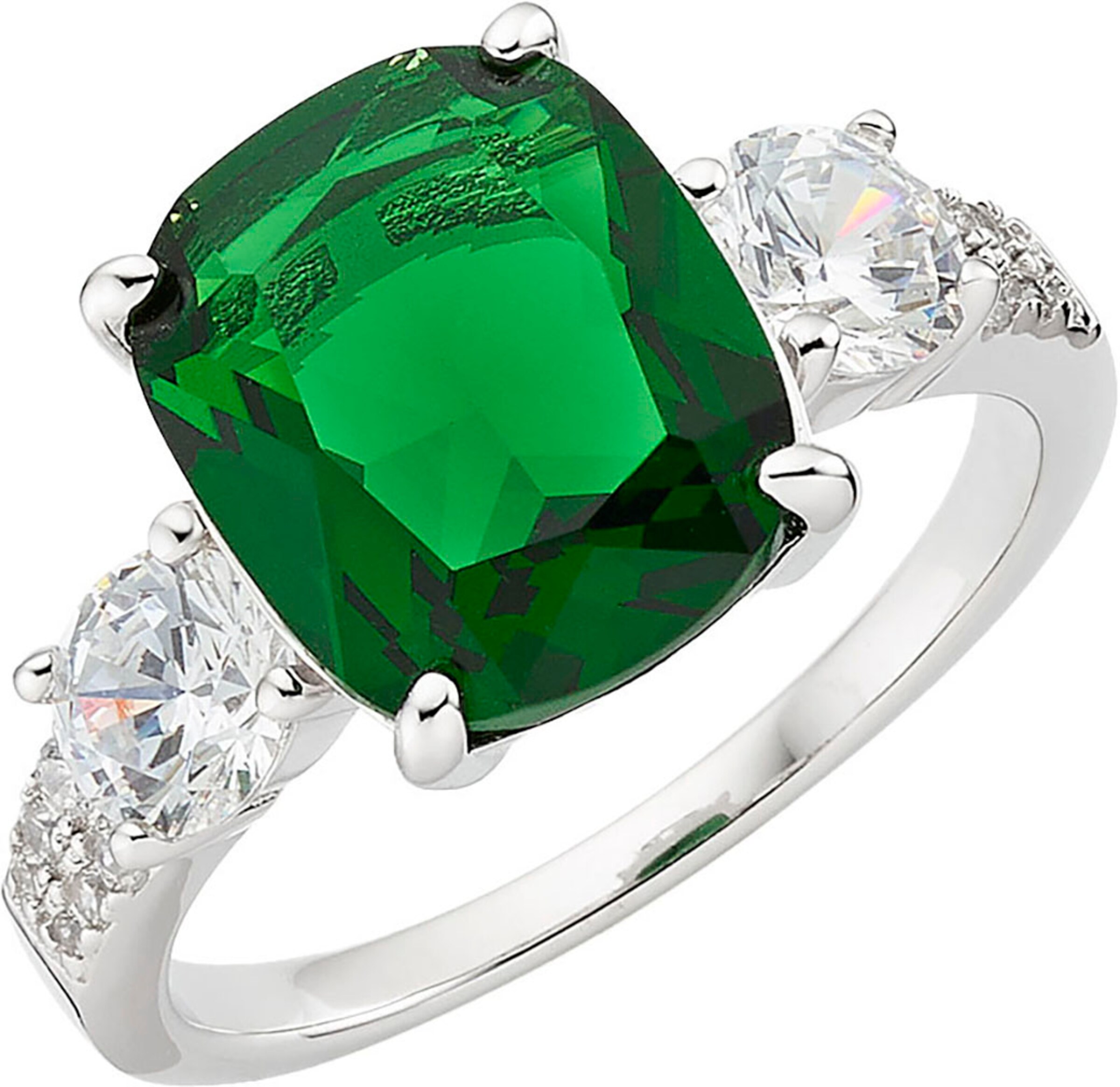 FIRETTI Ring in Green: front