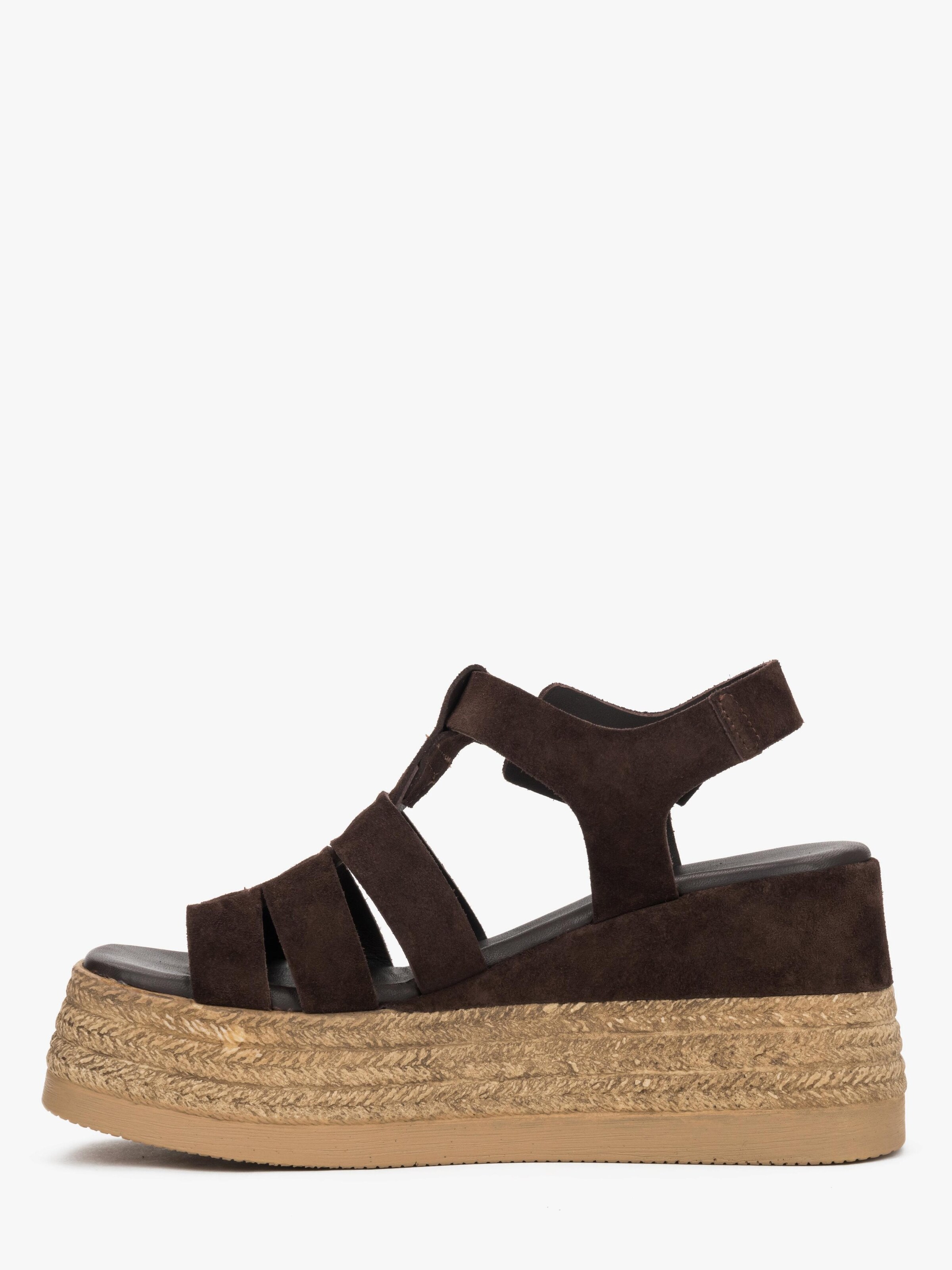 Estro Sandal '165-10094-1' i brun