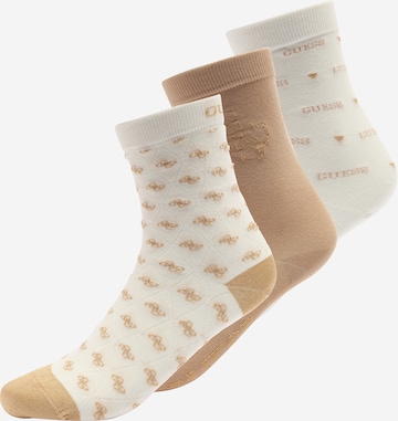 bēšs GUESS Zeķes: no priekšpuses