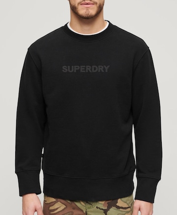 Sweat-shirt Superdry en noir