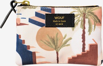 Trousse de maquillage Wouf en beige : devant