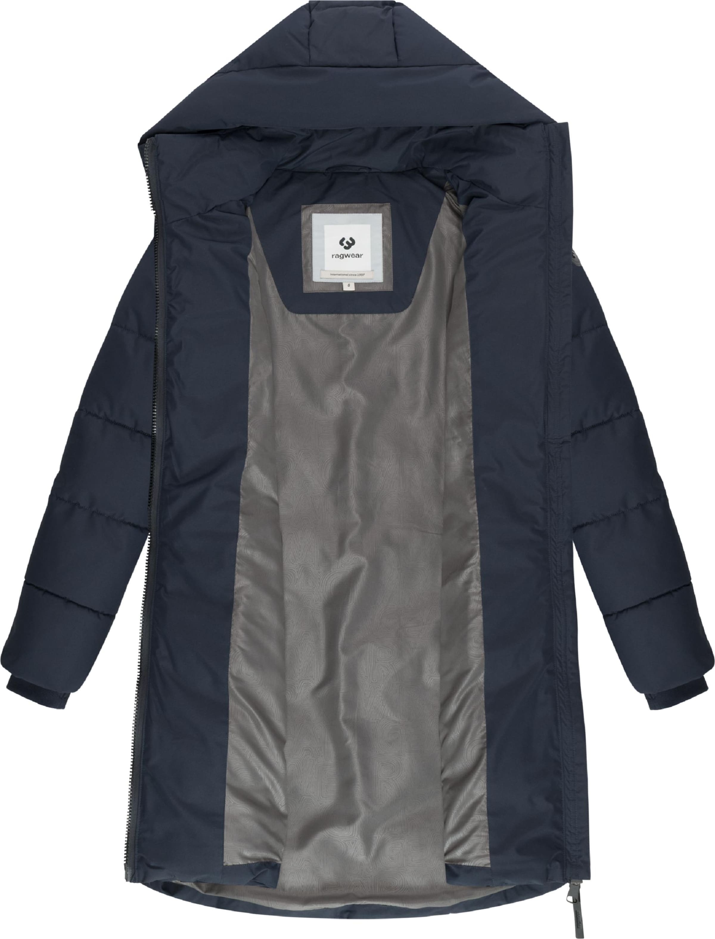 Ragwear Płaszcz zimowy 'Natalin' w kolorze niebieski