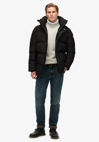 Veste d’hiver '5 Baffle' Superdry en noir