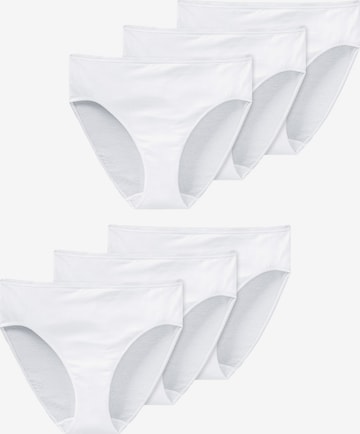 SCHIESSER Slip 'Essentials' in Weiß: Vorderseite