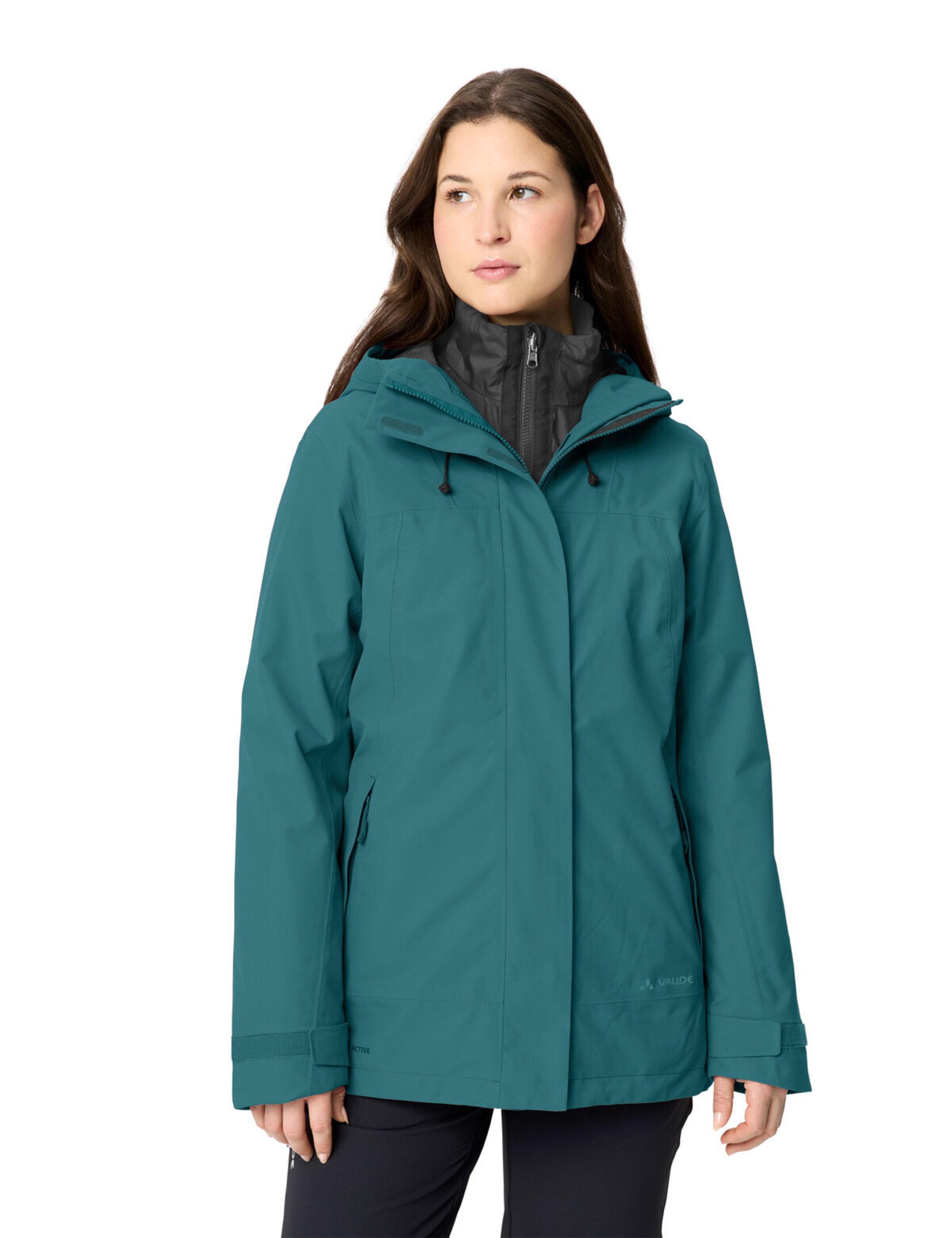 VAUDE Outdoor jacket 'Neyland' in Blue: front