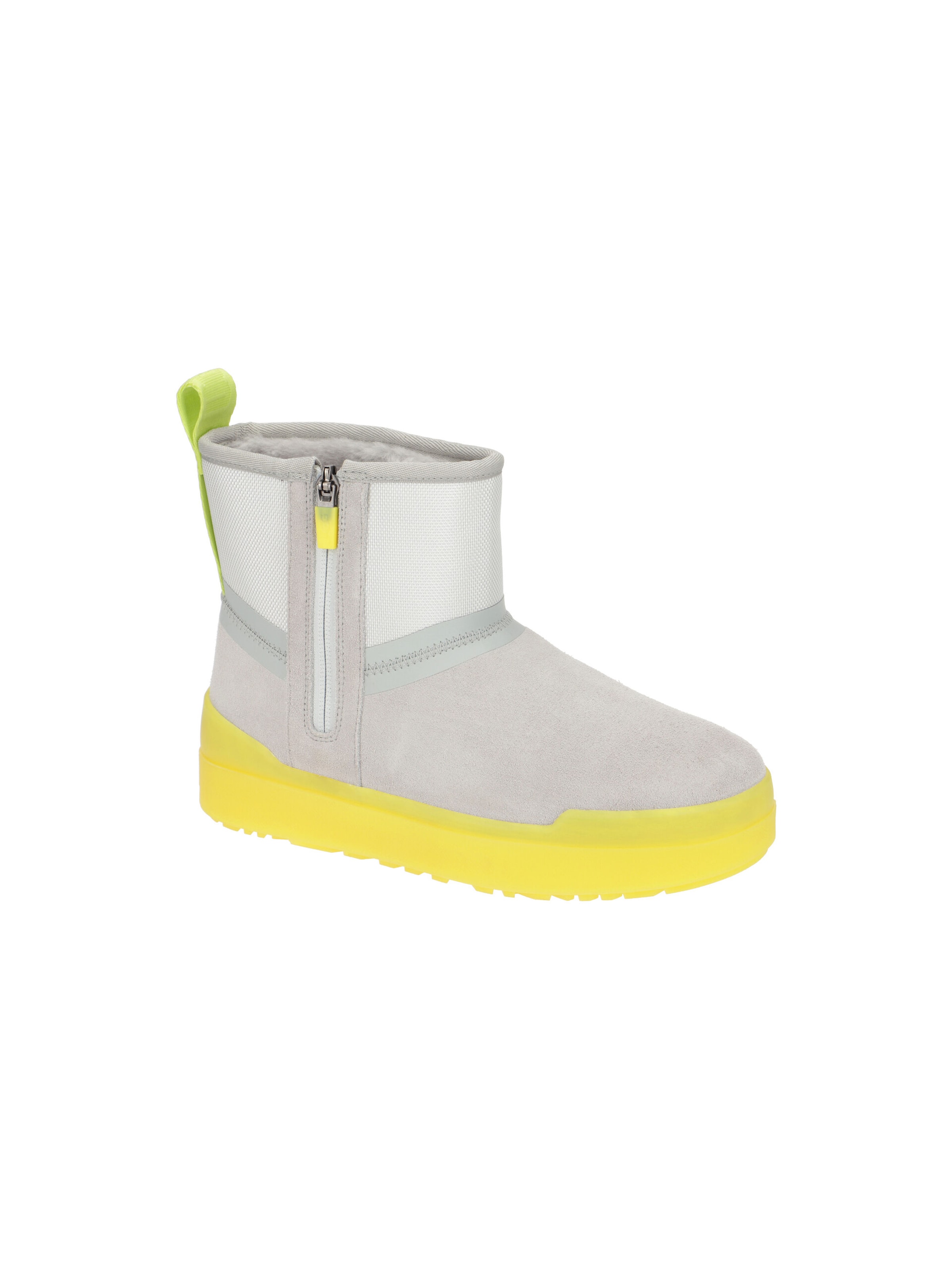UGG Boots 'UGG Classic Tech Mini Stiefel Boots grau gelb' in grau, Produktansicht
