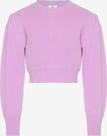 Pull-over MYMO en violet : devant