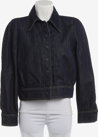 Dries Van Noten Übergangsjacke M in Blau: Vorderseite