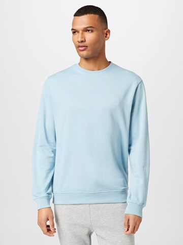 INDICODE JEANS - Sweatshirt 'Holt' em azul: frente