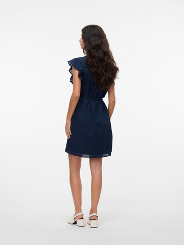 VERO MODA Jurk 'VMTrine' in Blauw