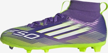 ADIDAS PERFORMANCE - Calzado deportivo 'F50 League' en lila: frente