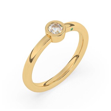 Diamo Diamonds Ring in Gold