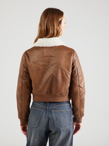 Veste mi-saison HOLLISTER en marron