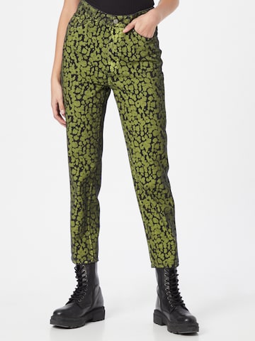 Pimkie Regular Jeans 'LEO' in Groen: voorkant