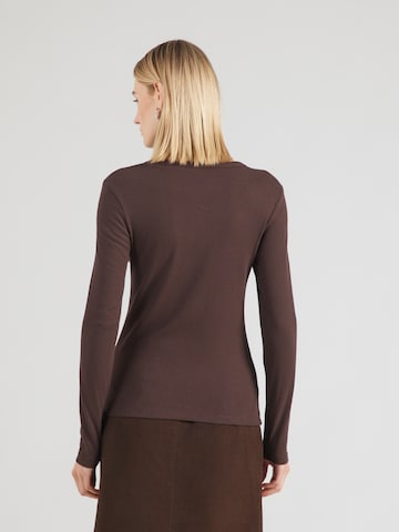 QS Shirt in Braun
