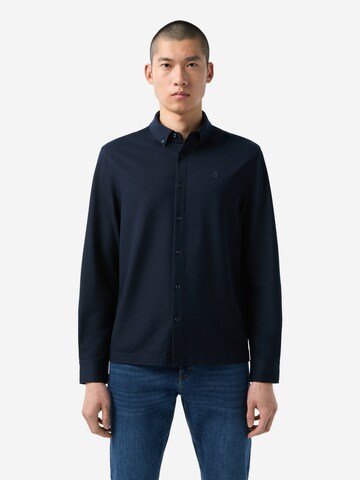 BOGNER Regular Fit Hemd 'Franz' in Blau: Vorderseite