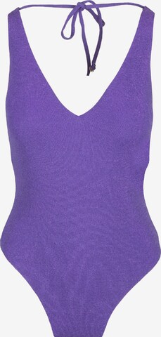 LingaDore Swimsuit in Purple: front