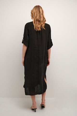 Cream Shirt dress 'Bellis' in Black